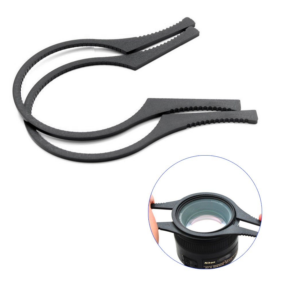 2pcs 62-77mm Camera UV CPL Lens Filter Spanner Wrench Tweezers Clip Disassembly Tools-1