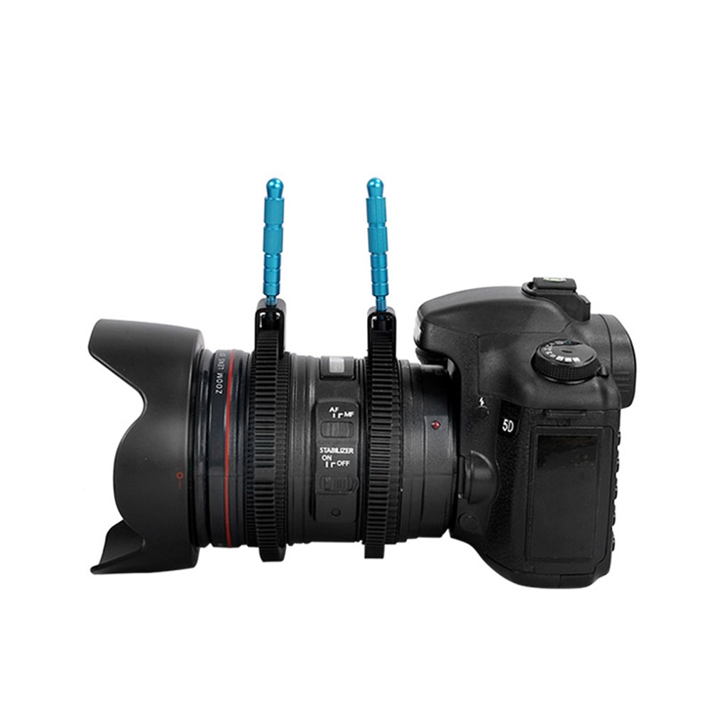 Adjustable Rubber Follow Focus Gear Ring Belt with Aluminum Alloy Grip for SLR DSLR Camera-7