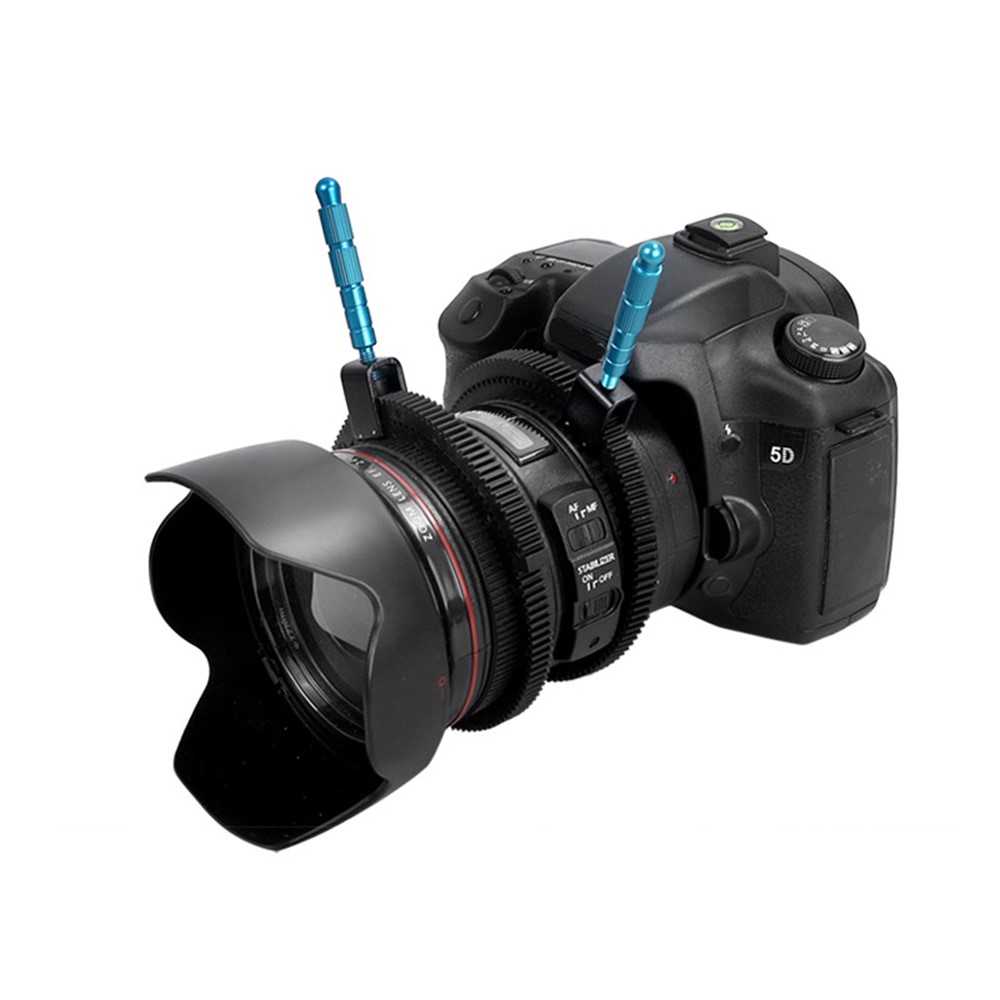 Adjustable Rubber Follow Focus Gear Ring Belt with Aluminum Alloy Grip for SLR DSLR Camera-8