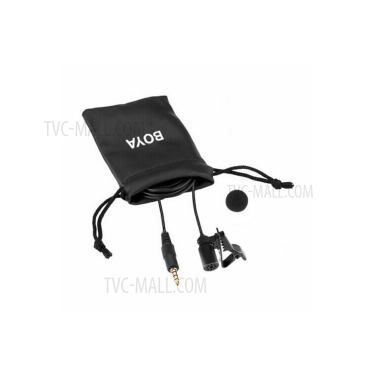 BOYA BY-LM10 Omni-directional Lavalier Microphone Video Recording Microphone-5