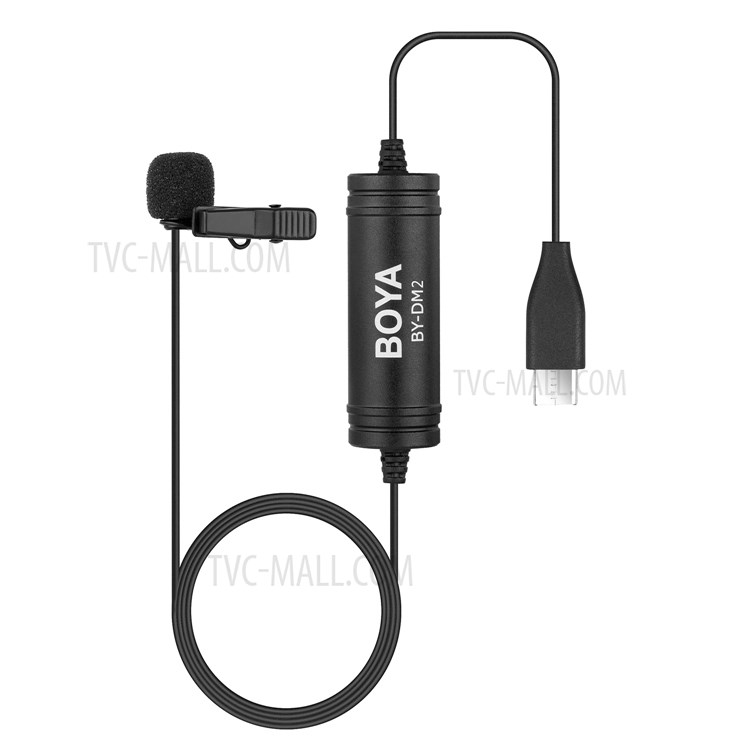 BOYA BY-DM2 Type-C Omnidirectional Microphone Digital Video Recording Microphone-1