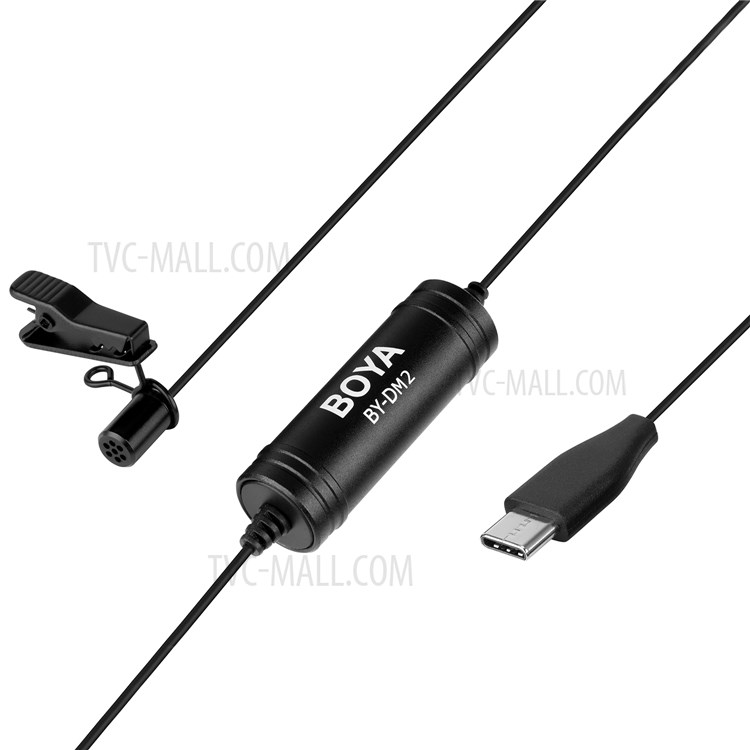 BOYA BY-DM2 Type-C Omnidirectional Microphone Digital Video Recording Microphone-3