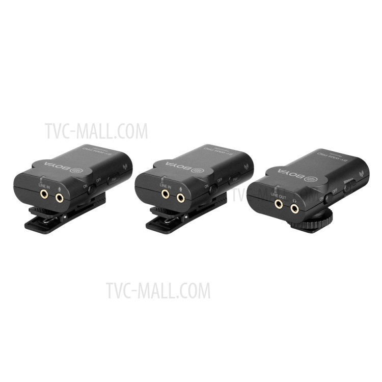 BOYA BY-WM4 Pro K2 2.4G Dual-Channel Digital Wireless Lavalier Microphone-5