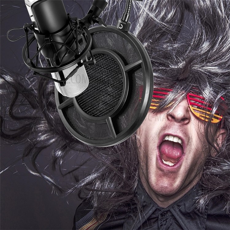 YANMAI PS-1 Double-layer Microphone Network Microphone Spray Shield-9