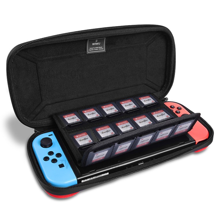 WIWU Protective Hard Case Shell Cover for Switch NS - Red-5