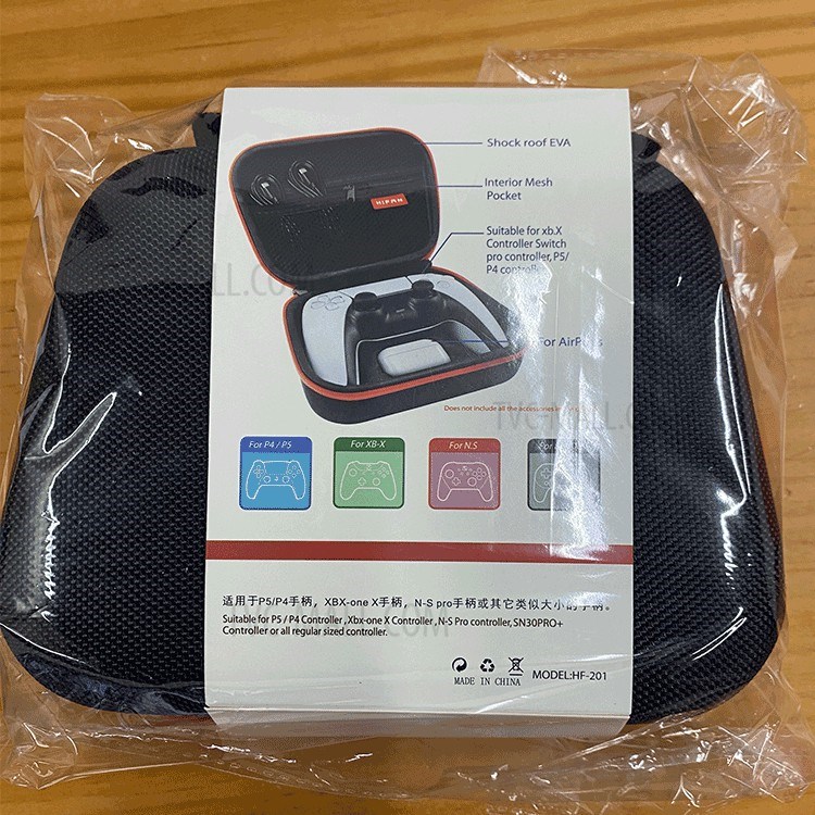 EVA Carrying Case Protective Hard Shell for PS5 Xbox Series S NS Pro Controller-5