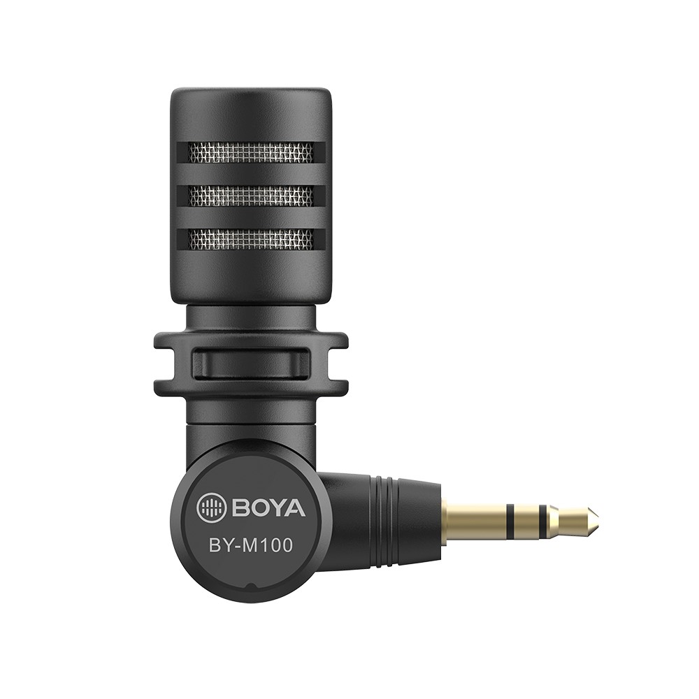 BOYA BY-M100 3.5MM TRS Output Mini Microphone-3