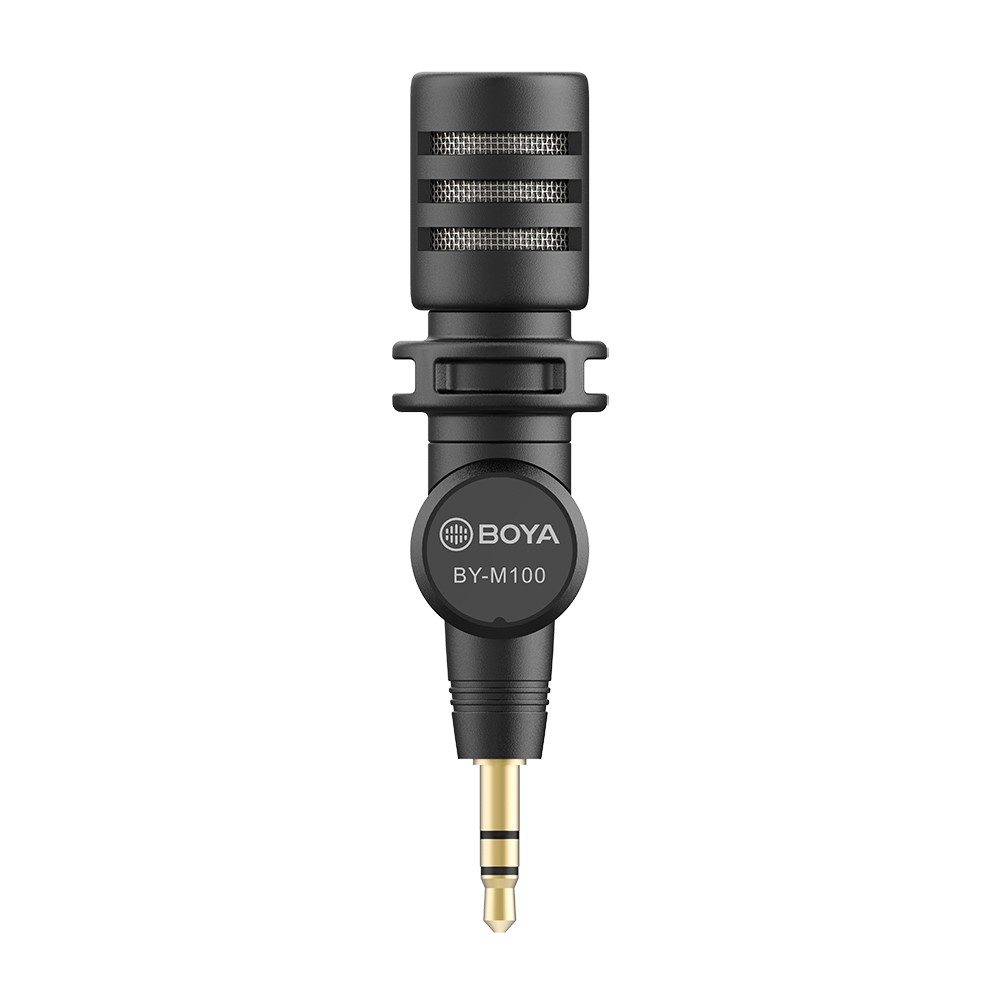 BOYA BY-M100 3.5MM TRS Output Mini Microphone-4
