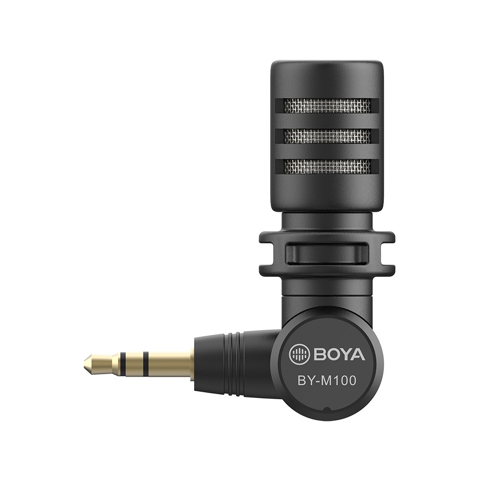 BOYA BY-M100 3.5MM TRS Output Mini Microphone-5