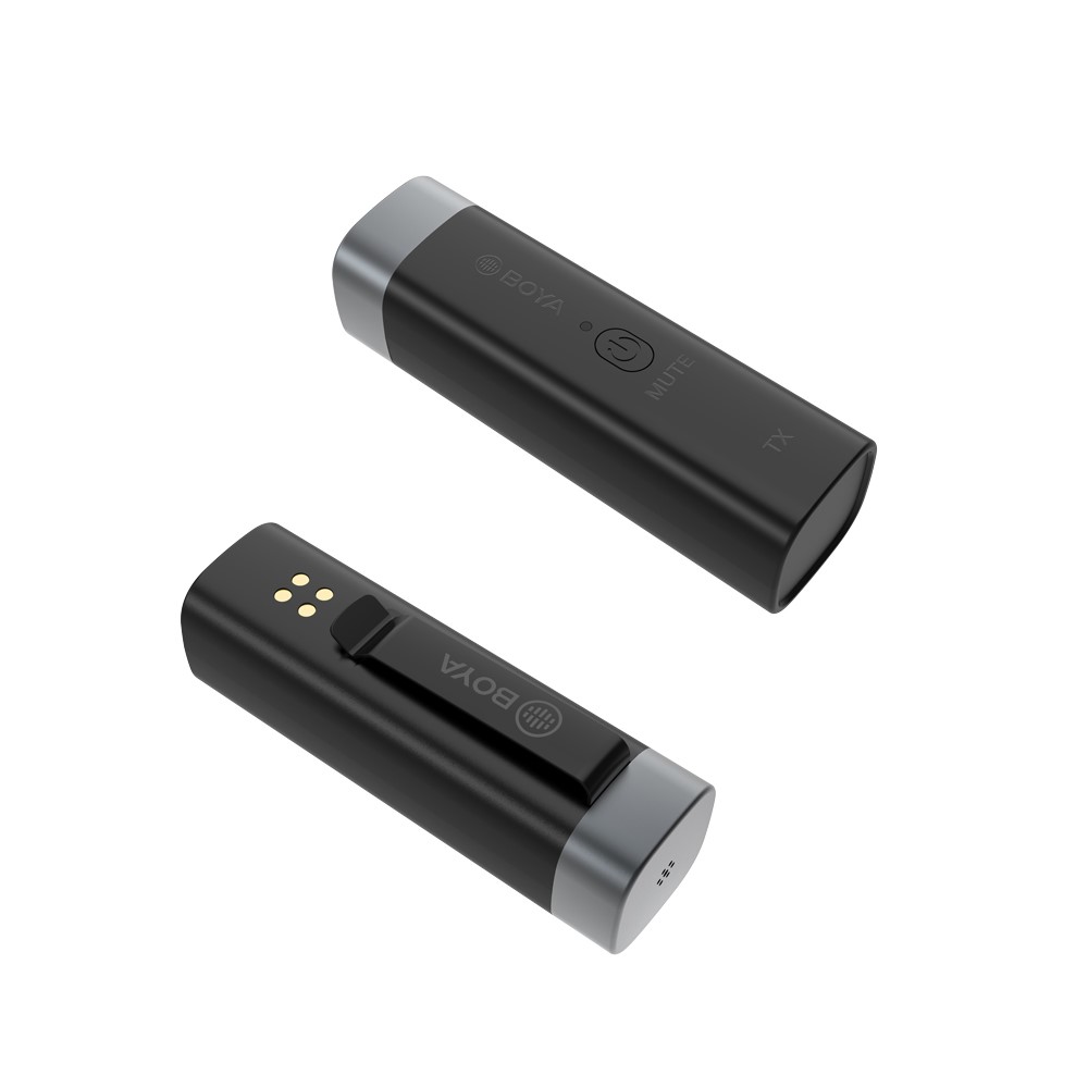 BOYA BY-WM3U 2.4GHz Mini Clip-on Wireless Microphone Interview Microphone-7