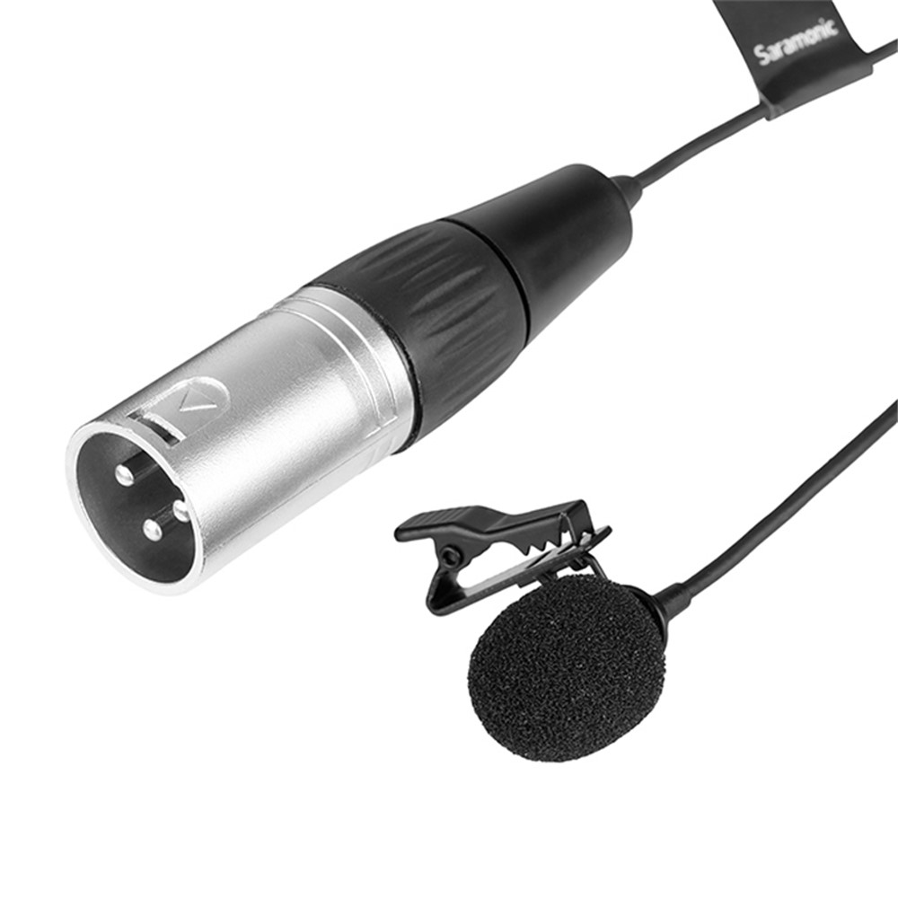 SARAMONIC XLavMic-C Lavalier Microphone Professional Microphones for Live Broadcast Program Teaching Etc.-1