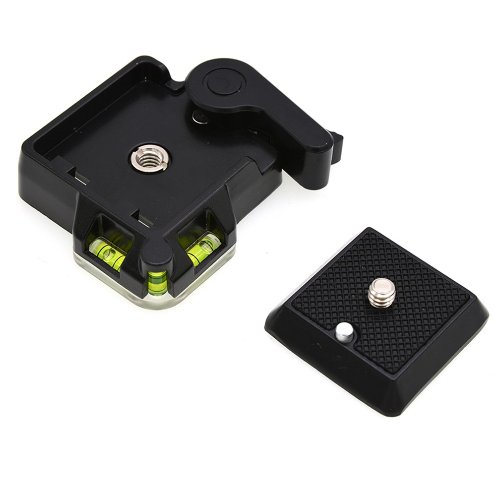 Quick Release Plate Platform Mount Base Camcorder Tripod Monopod Ball Head for DSLR Camera QR40 1/4 Screw-2