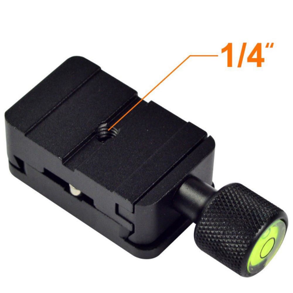 Camera Quick Release Plate 1/4 Mount Clamp Adapter Stabilizer Tripod Bracket Aluminium Alloy Holder-4