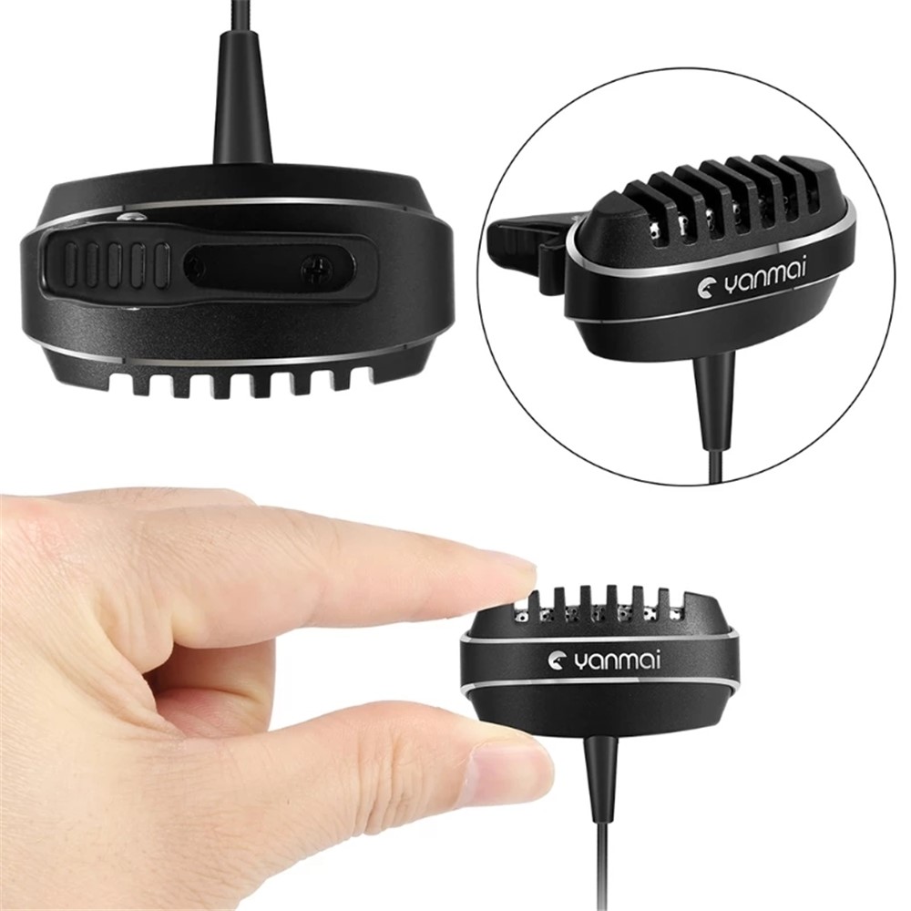 YANMAI R999 Recording Microphone Lavalier K Song Mobile Microphone High Sensitivity Capacitor Mic-3