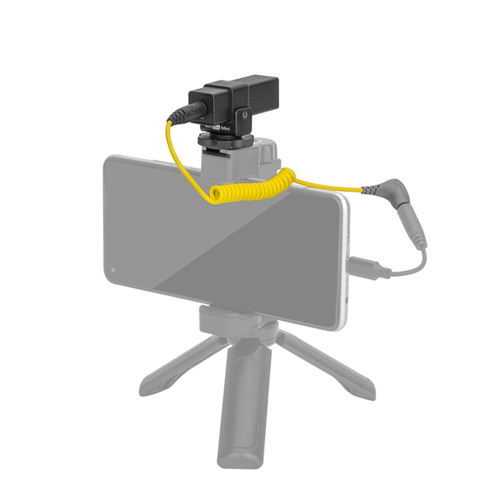 7RYMS MinBo Mini Cardioid Condenser Mic Camera Microphone for DSLR Camera Smartphone Video Recording-6