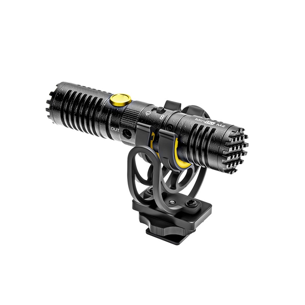 7RYMS MinBo M2 Two-way Universal Video Microphone External Mic with Shock Mount-1