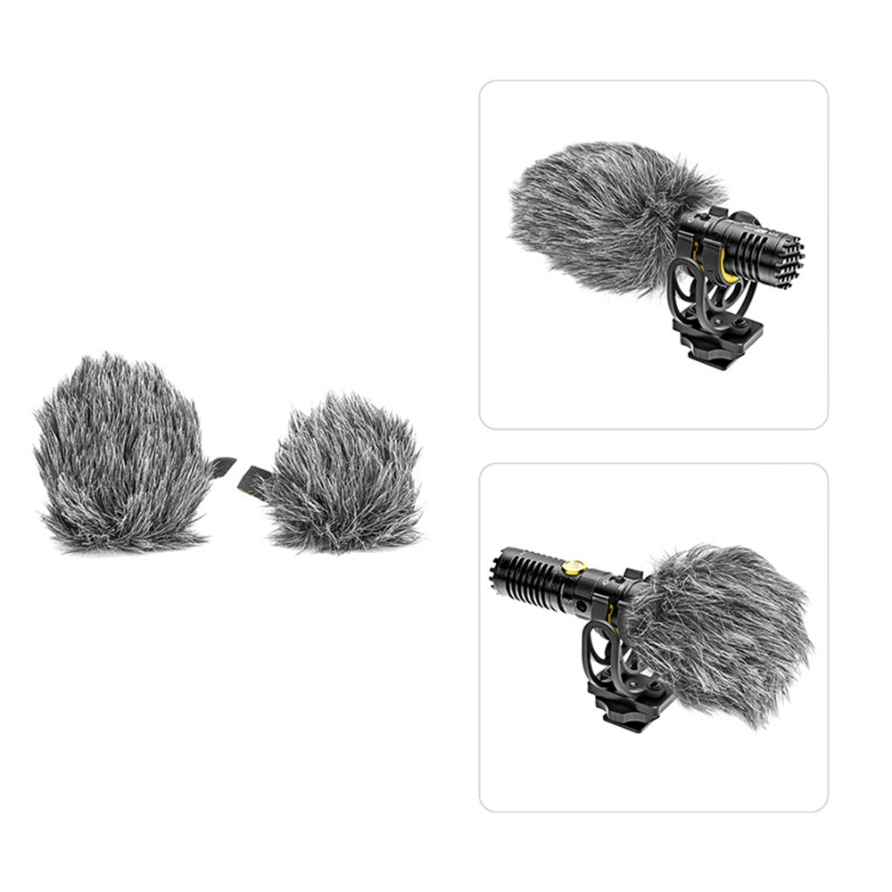 7RYMS MinBo M2 Two-way Universal Video Microphone External Mic with Shock Mount-6