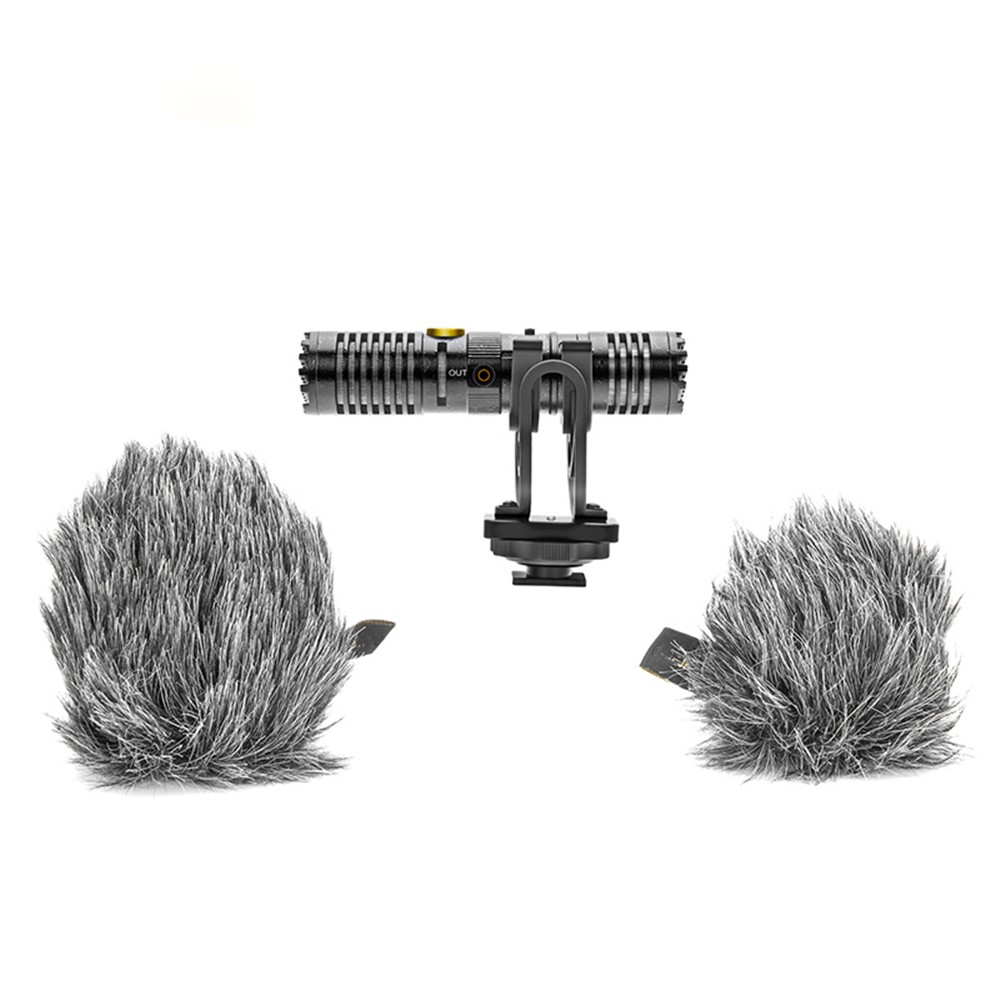 7RYMS MinBo M2 Two-way Universal Video Microphone External Mic with Shock Mount-7