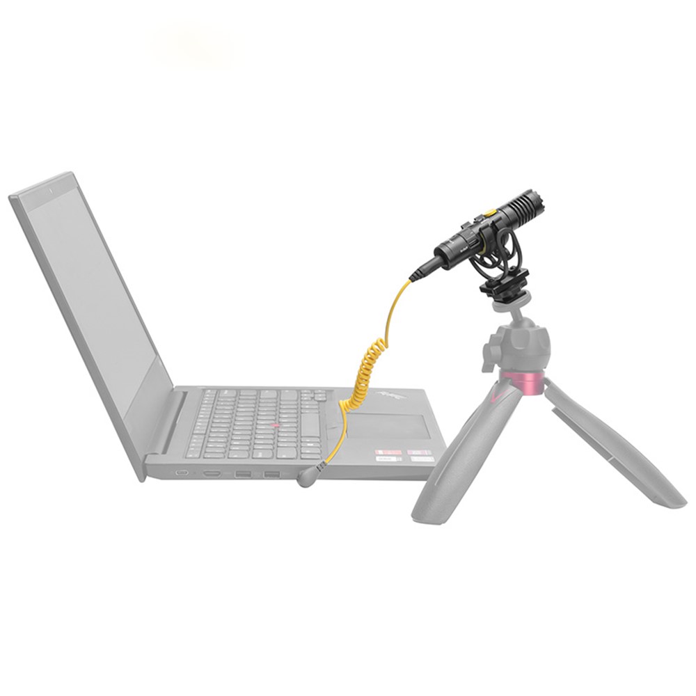 7RYMS MinBo M1 Dual Mode Universal External Video Microphone with Shock Mount-12
