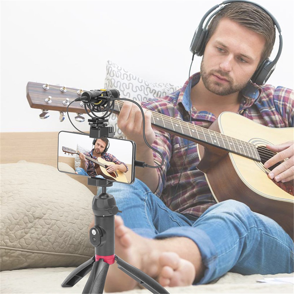 7RYMS MinBo M1 Dual Mode Universal External Video Microphone with Shock Mount-15