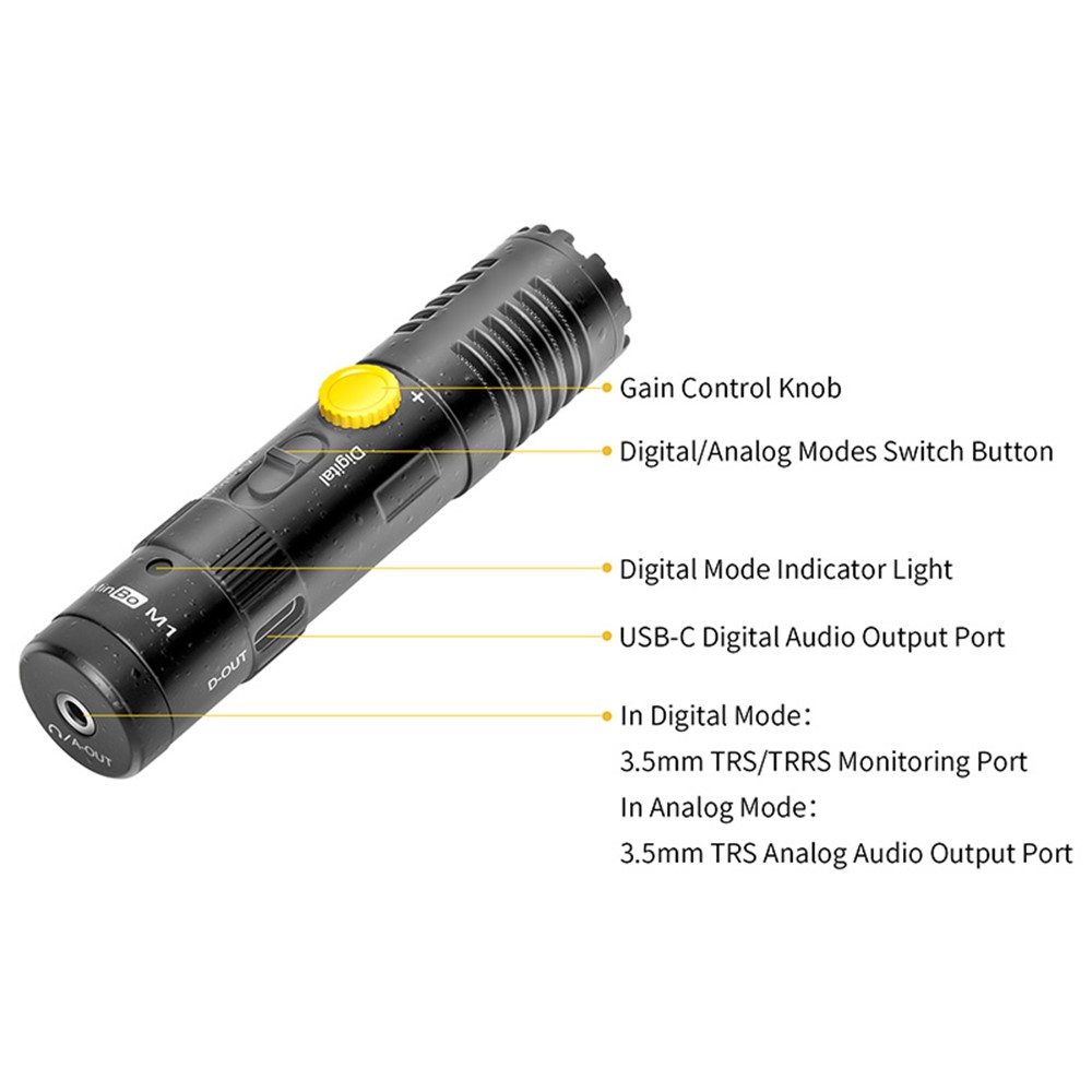 7RYMS MinBo M1 Dual Mode Universal External Video Microphone with Shock Mount-3