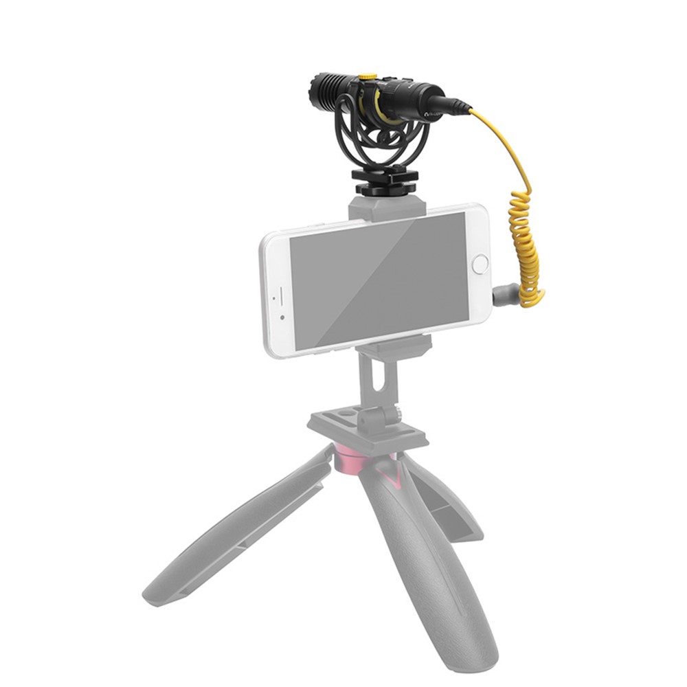7RYMS MinBo M1 Dual Mode Universal External Video Microphone with Shock Mount-9
