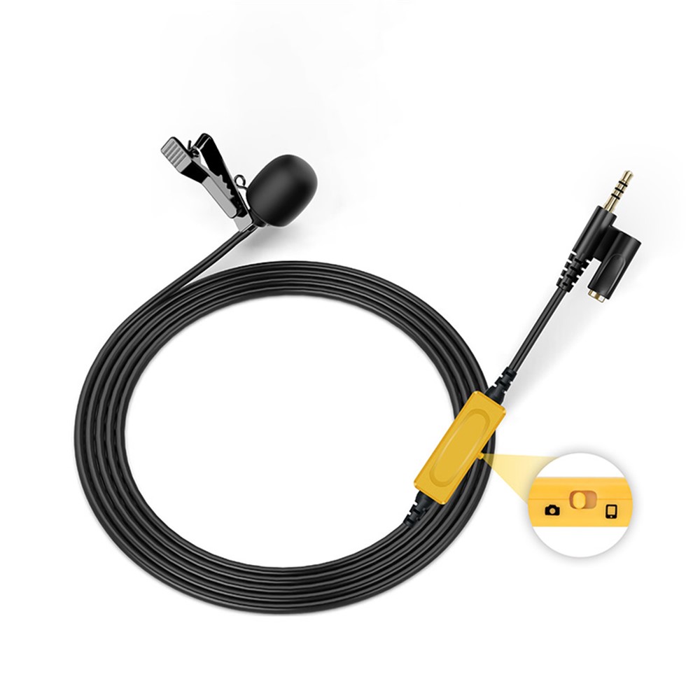 7RYMS S.LAV 01 Omni-directional Lavalier Lapel Microphone for DSLR Camera Smartphone Video Recording Volgging-1