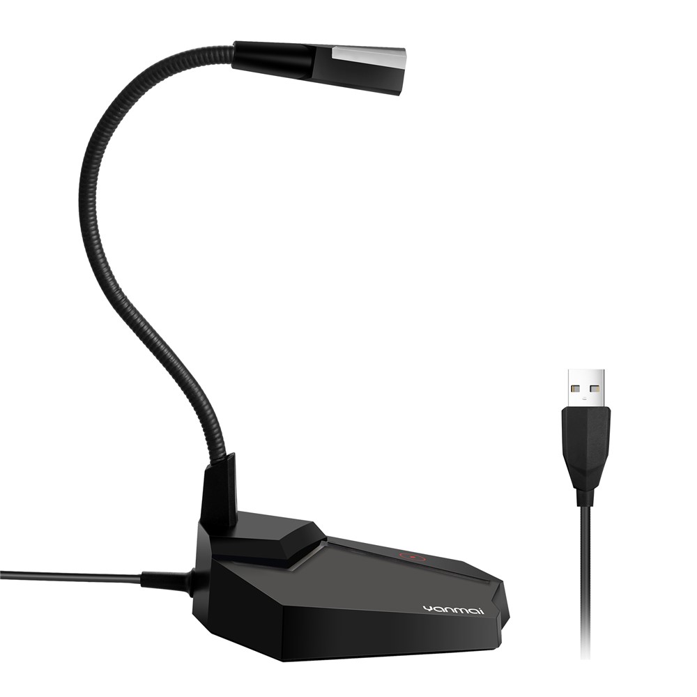 YANMAI G25 RGB Wired Desktop Standing Microphone Condenser USB Plug Play Mic for Recording/Game/Live-stream/Webcast Video/Conference-12