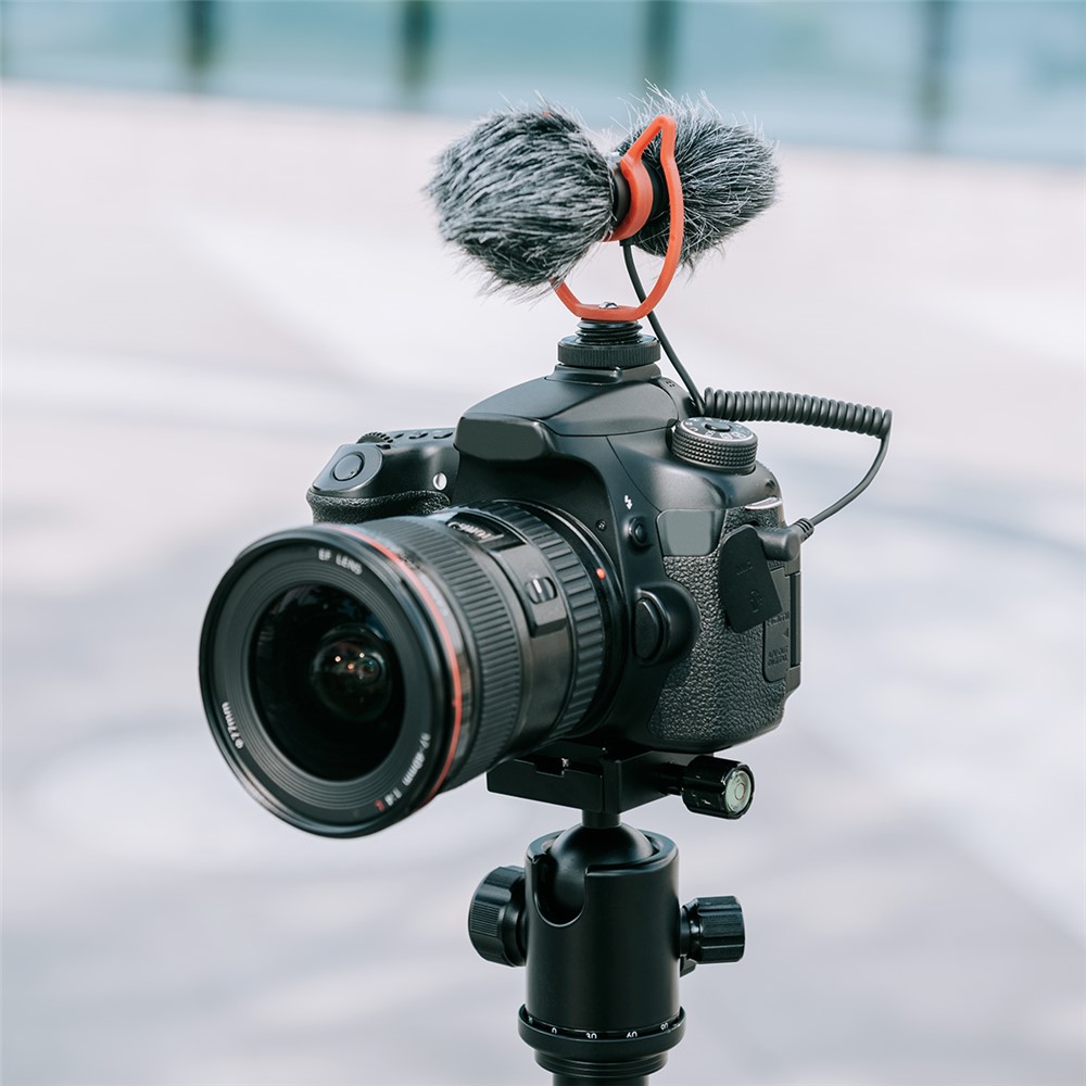 YELANGU MIC11 Portable Recording Microphone Professional Anti-Noise Microphone with External Single/Two-Way Recording Switch-3