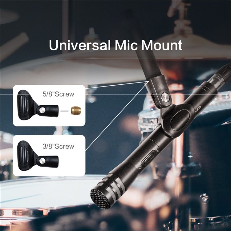 SYNCO Mic-E10 Vocal Microphone Audio System Condenser Microphone for Live Streaming Music Studio Voice Recording-5