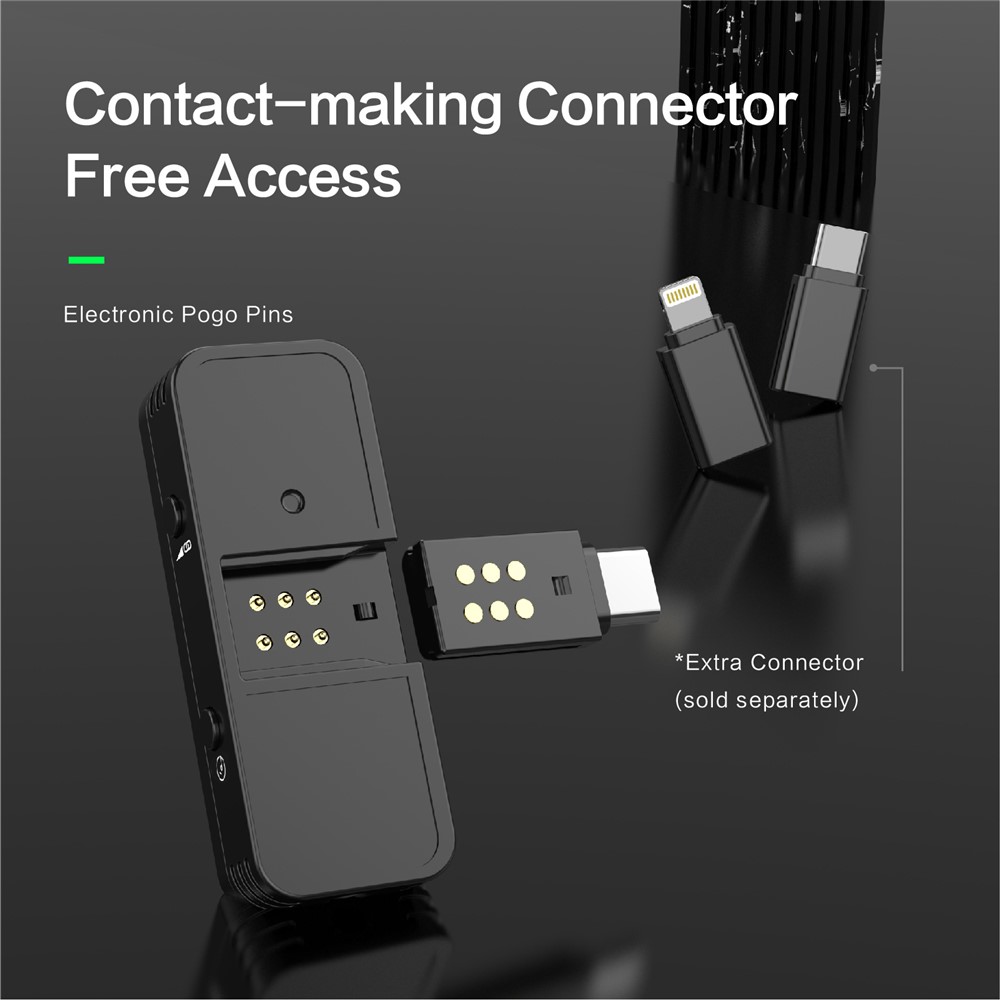 SYNCO G1T Portable 2.4G Wireless Microphone Lightweight Mini Type-C Connector Lavalier Microphone for Video Recording/Live-streaming-13
