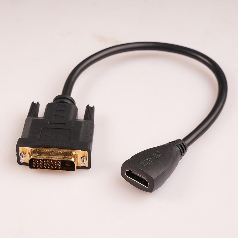3343 DVI24+1 / DVI-D Male to HD Female Video Adapter Cable for PC Monitor Projector TV Box-7
