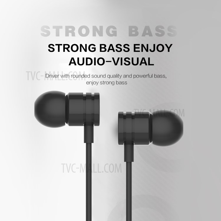 LETANG K7 3.5mm Wired Control Earphone In-ear Stereo Bass Earpiece Headset with MIC for Xiaomi Samsung Huawei - Black-5