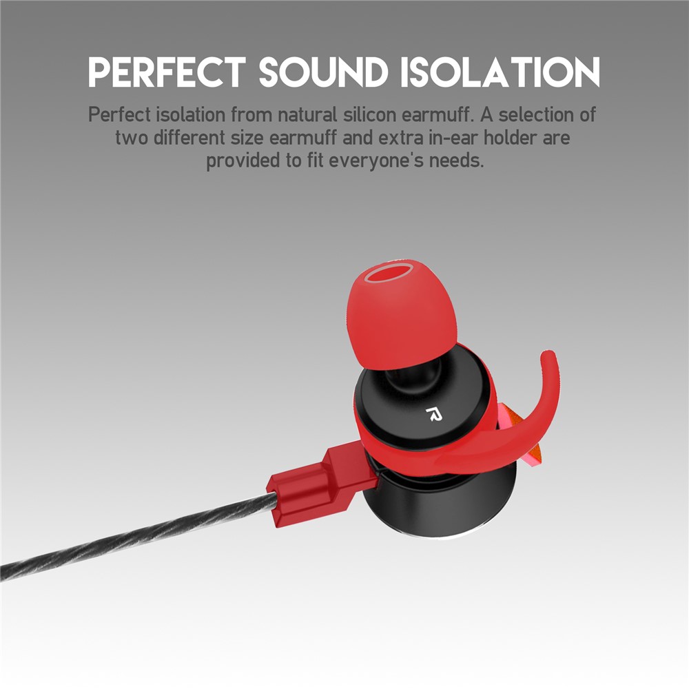 Fantech-Narbe EG2 3,5-mm-Jack-Kabel-Kopfhörer-Kopfhörer-In-Ear-Telefon-Computer-Gaming-Headset Mit MIC-5