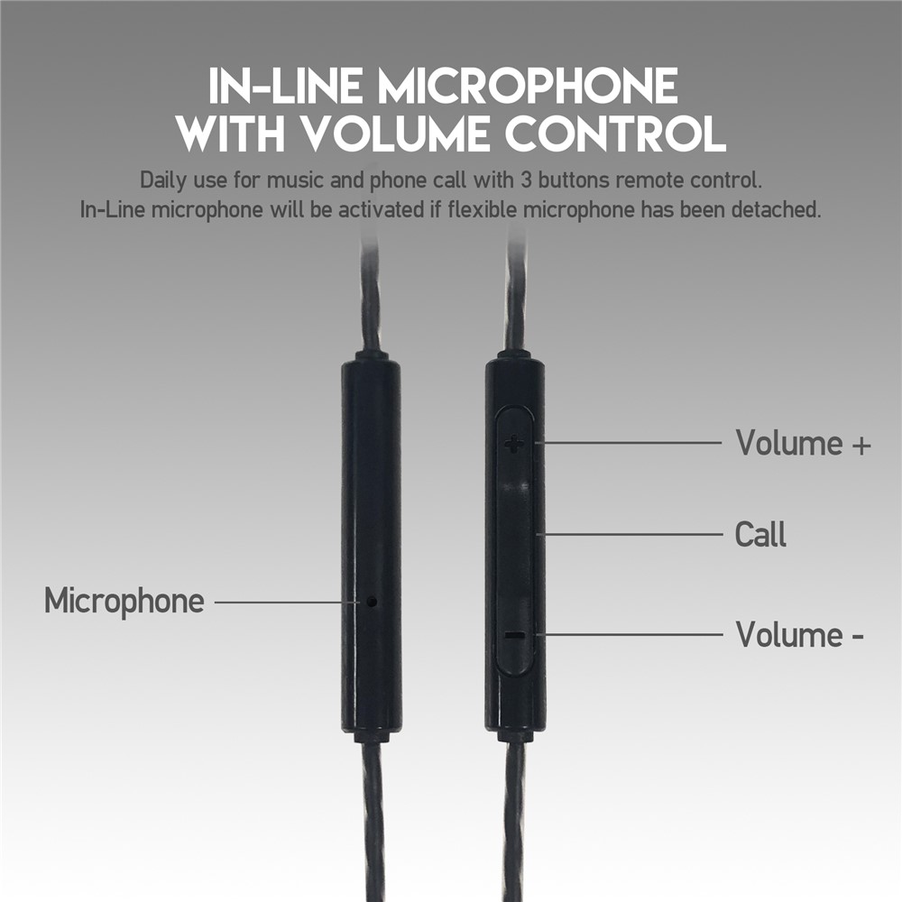 Fantech-Narbe EG2 3,5-mm-Jack-Kabel-Kopfhörer-Kopfhörer-In-Ear-Telefon-Computer-Gaming-Headset Mit MIC-7