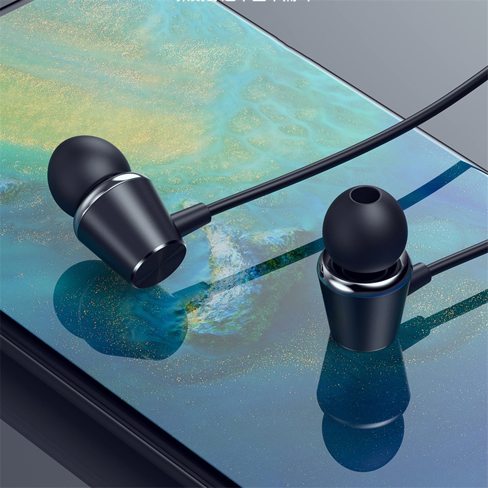 Wired Metal Earphone Super Bass Stereo 