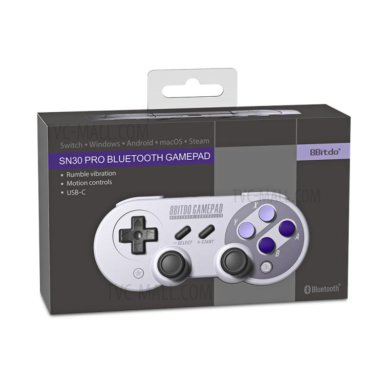 8BITDO SN30Pro Wireless Bluetooth Gamepad Joystick for Nintendo Switch Vibration Motion Control-10
