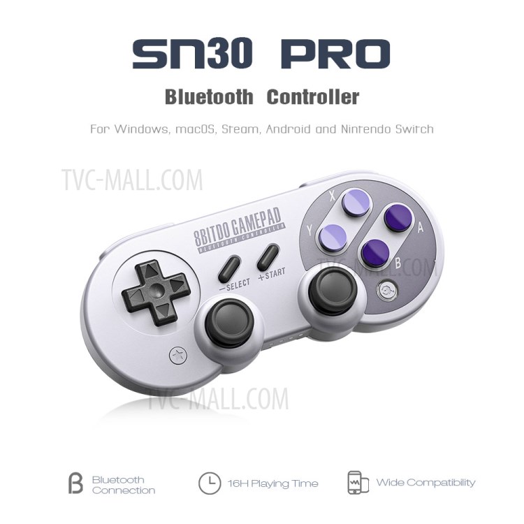 8BITDO SN30Pro Wireless Bluetooth Gamepad Joystick for Nintendo Switch Vibration Motion Control-2