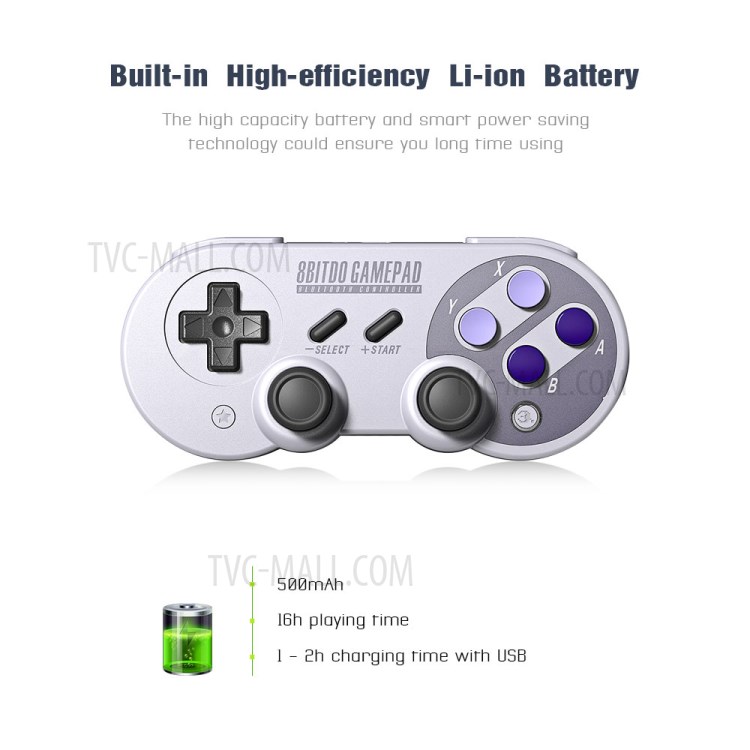 8BITDO SN30Pro Wireless Bluetooth Gamepad Joystick for Nintendo Switch Vibration Motion Control-4