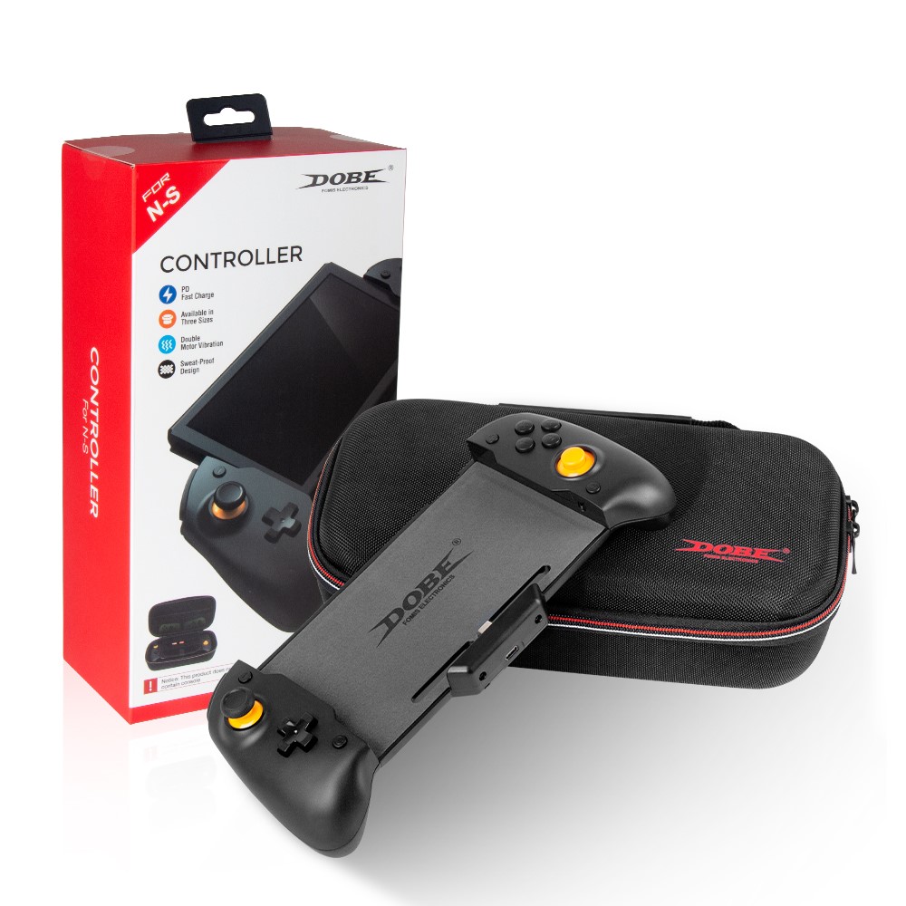 DOBE TNS-19252C Handheld Grip with Double Motor Vibration Built-in 6-Axis Gyro for Nintendo Switch Gamepad Controller-7