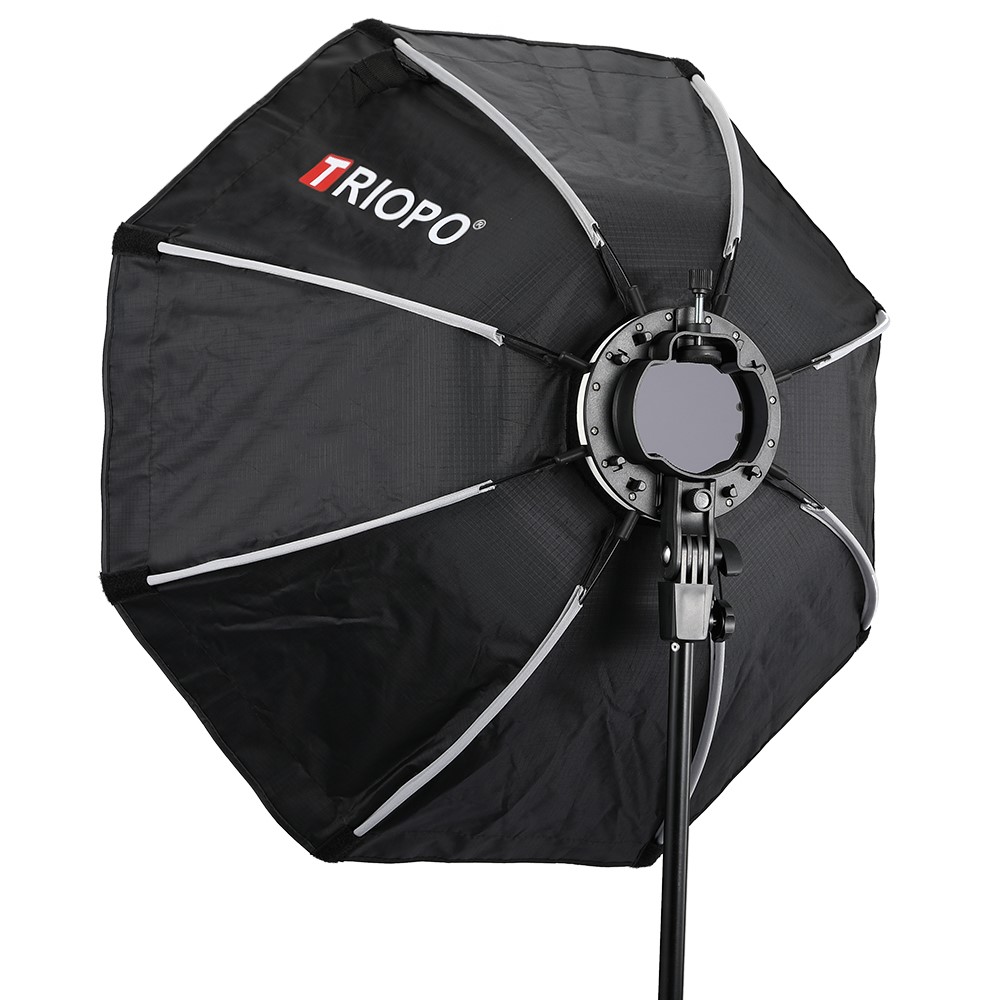 TRIOPO KX90 90cm Photo Bowens Mount Portable Octagon Umbrella Outdoor Soft Box Diffuser for Studio Flash Softbox-7