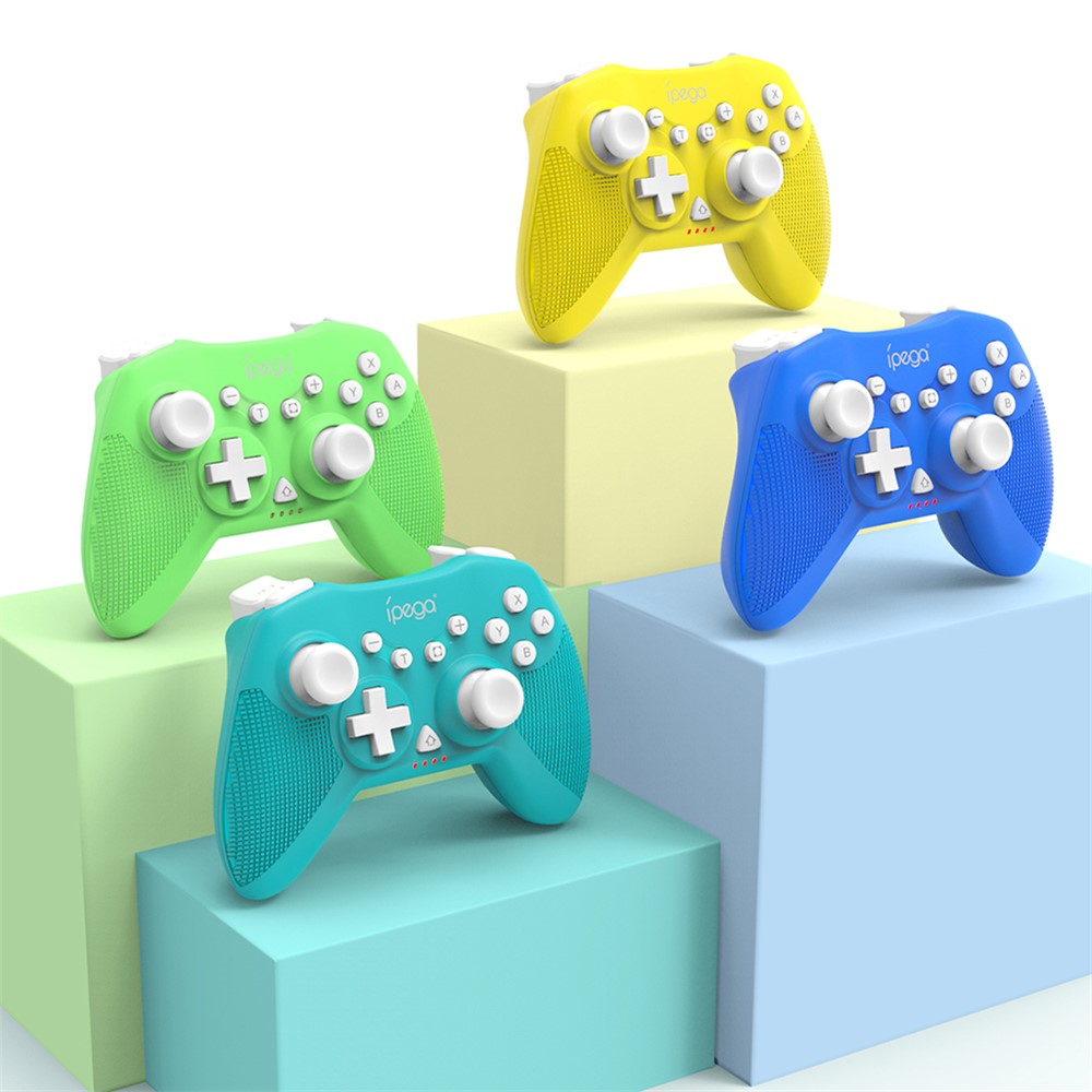 IPEGA PG-SW022 Bluetooth Wireless Game Controller 6-Axis Vibration Gamepad for Nintendo Switch Console - Green-10