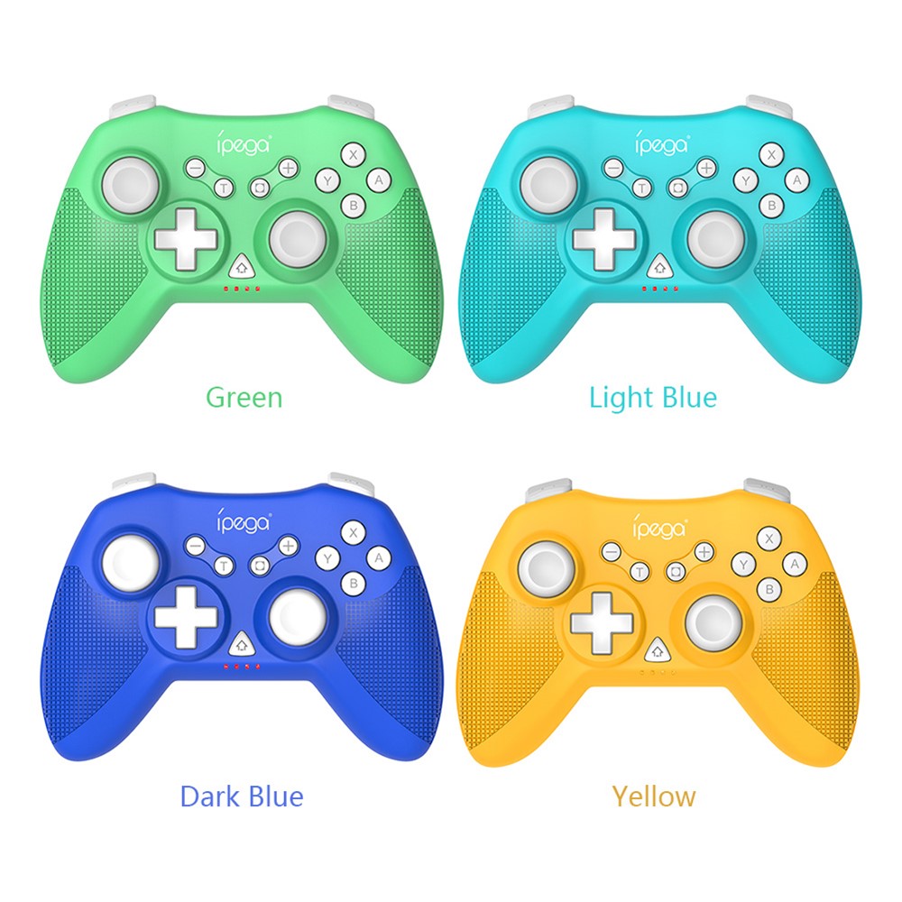 IPEGA PG-SW022 Bluetooth Wireless Game Controller 6-Axis Vibration Gamepad for Nintendo Switch Console - Green-11