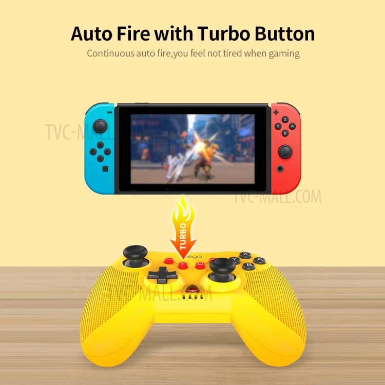 IPEGA PG-SW019 Parent-child Game Controller Bluetooth Wireless Vibrating Six-Axis Gamepads Set for Nintendo Switch Console/PS3/Android/PC - Blue-10