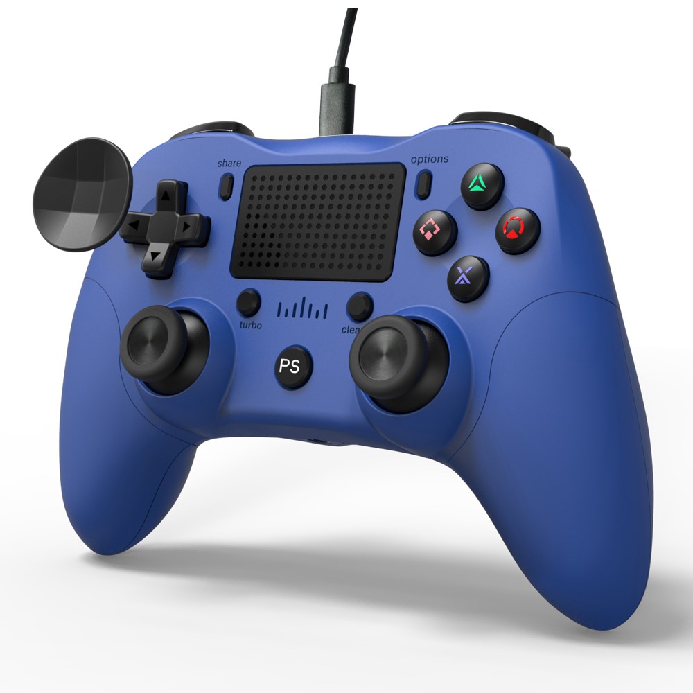 Wholesale Mb P912w Wired Gamepad Dual Analog Game Joystick Controller Gaming Gamepad For Ps4 Blue From China Tvc Mall Com