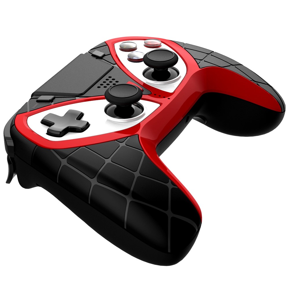 IPEGA PG-P4012 Controller for PS4 Wireless Gamepad with Dual Motor Vibration Function - Black / Red-2