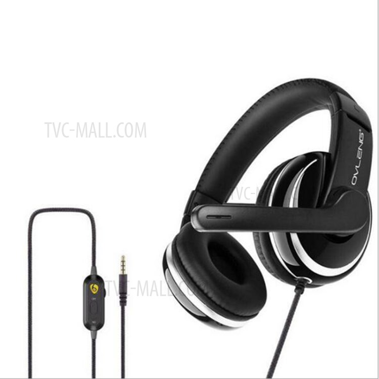 Owv P4 Gaming Headphone Wired Headset With Mic For Pc Cell Phone Ps4 Laptop Silveronline Sale Tvc Mall