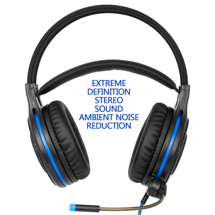 Sades SA936 Over-ear Gaming Cuffie Stereo da 3,5 mm Cuffia a Corda Con Cavo Con Microfono