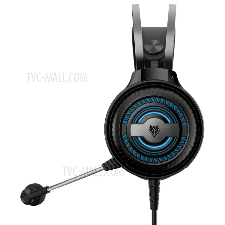 NUBWO N1 Pro Gaming Headset 3.5mm + USB Over Ear Headphone with Microphone and LED Light-4