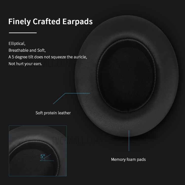NUBWO N12D Wired Over-ear Headphone Computer Earphone Headset with Microphone - Grey-11